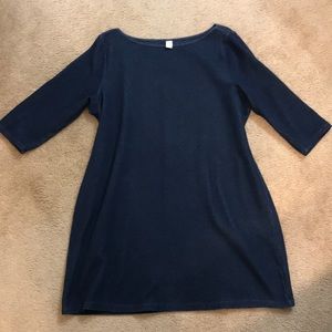 Denim look tunic/dress